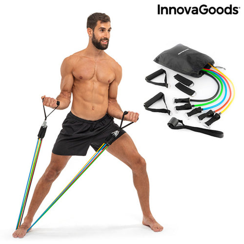 Rebainer Pro Resistance Band Kit — 5-Level Set with Accessories & Training Guide