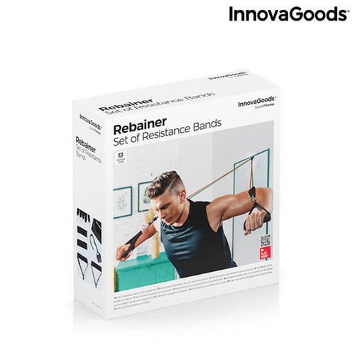 Rebainer Pro Resistance Band Kit — 5-Level Set with Accessories & Training Guide
