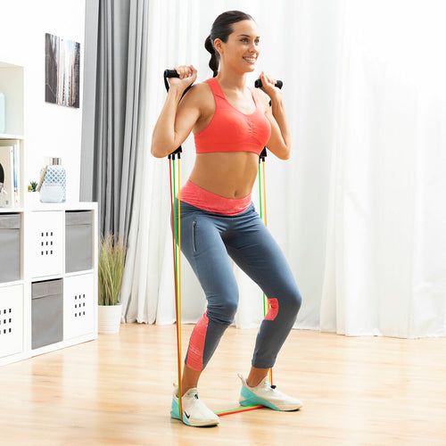 Rebainer Pro Resistance Band Kit — 5-Level Set with Accessories & Training Guide