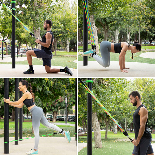 Rebainer Pro Resistance Band Kit — 5-Level Set with Accessories & Training Guide
