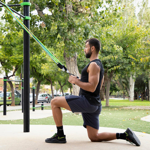 Rebainer Pro Resistance Band Kit — 5-Level Set with Accessories & Training Guide